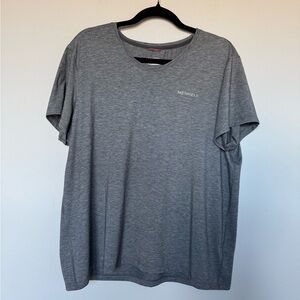 Merrell Heather Gray Short Sleeve Tee